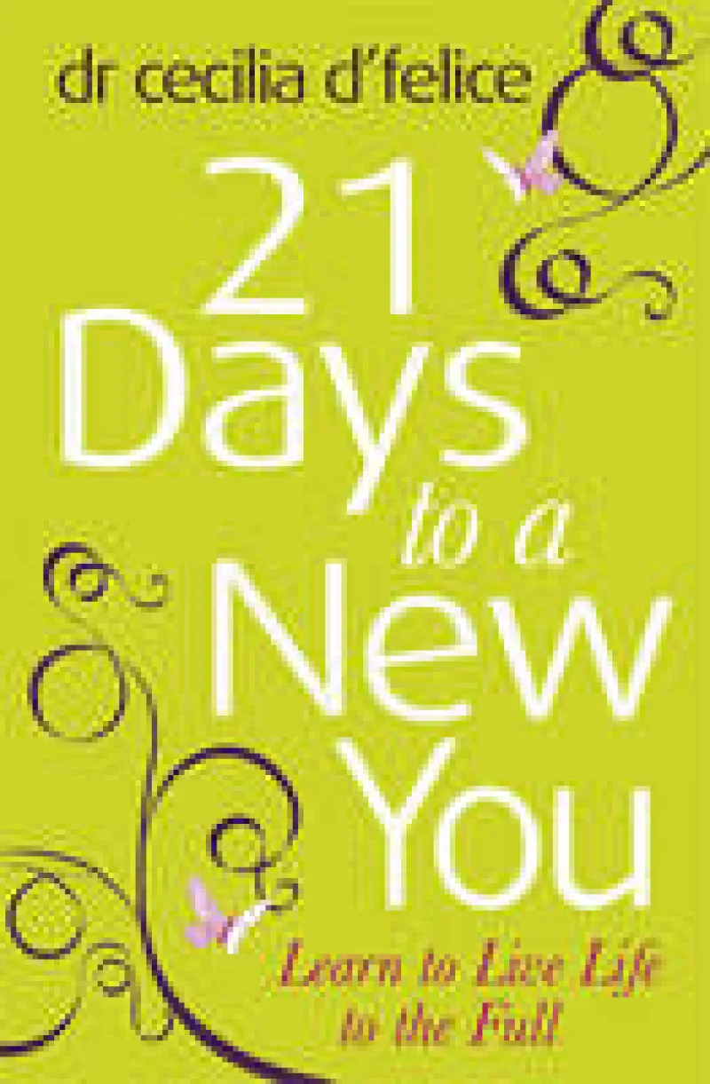 Book cover for '21 Days to a New You'
