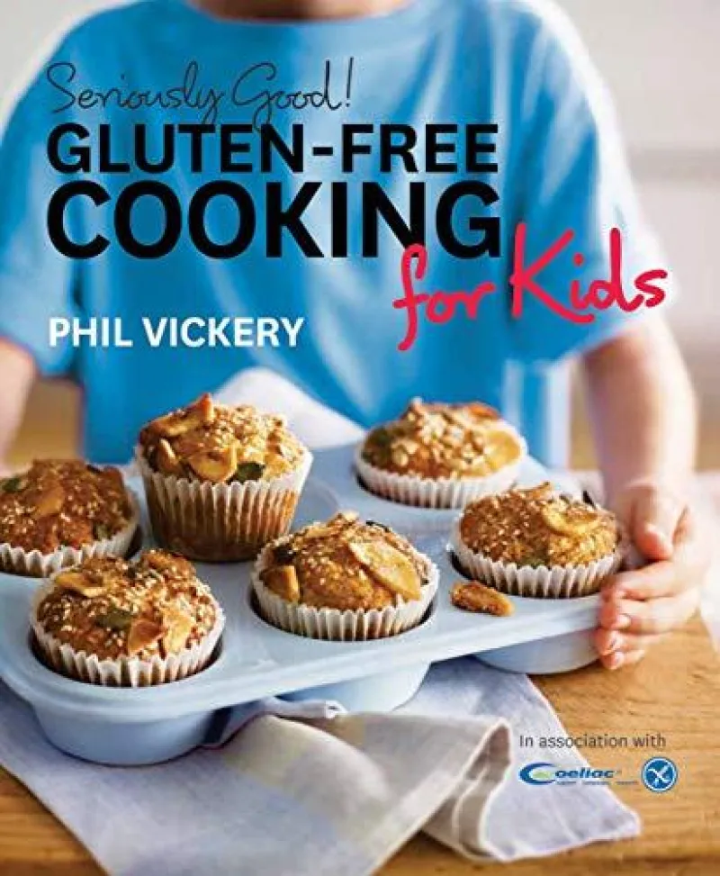 Book cover for 'Seriously Good! Gluten-Free Cooking For Kids'