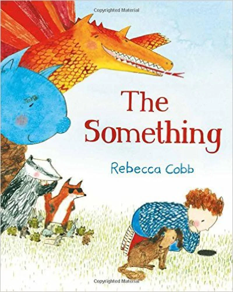 Book cover for 'The Something'