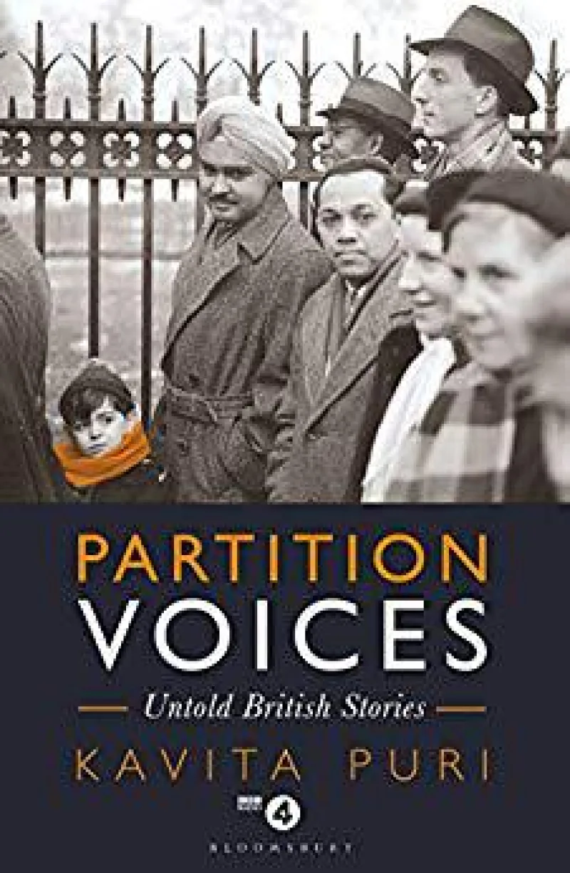 Book cover for 'Partition Voices'