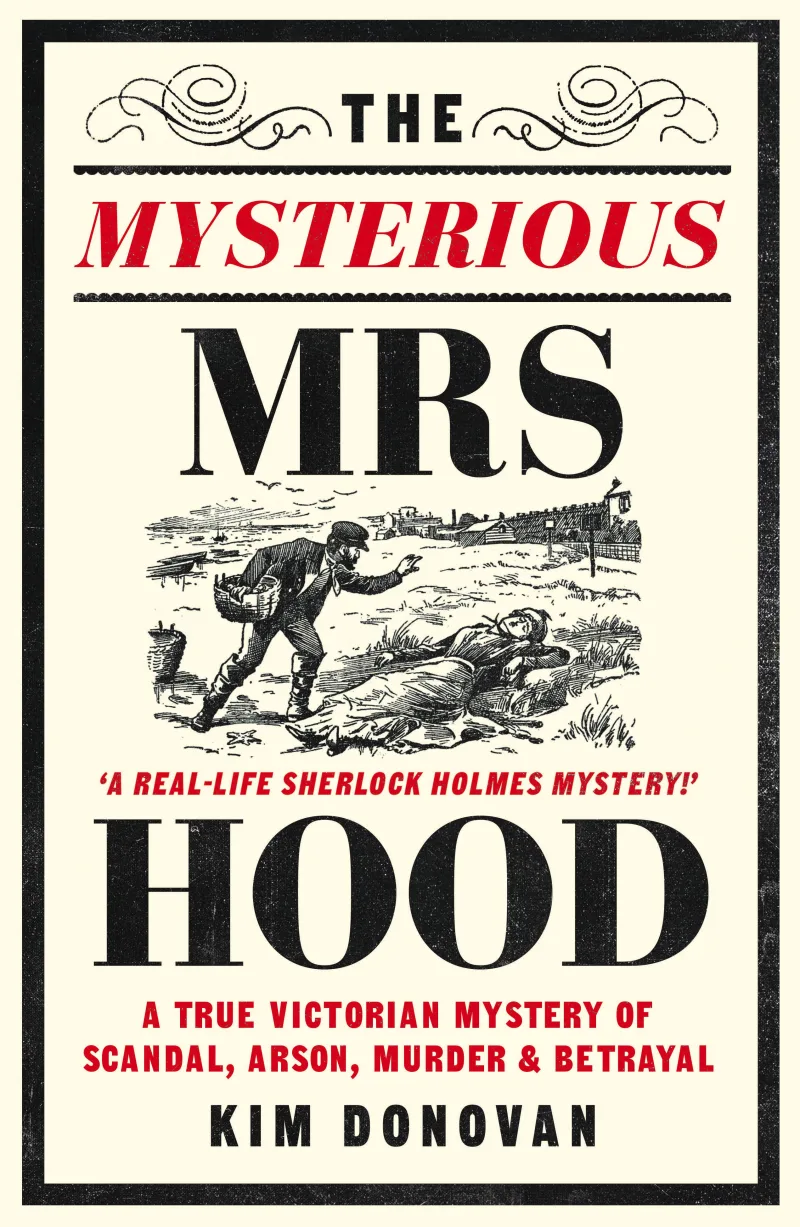 Book cover for 'The Mysterious Mrs Hood'