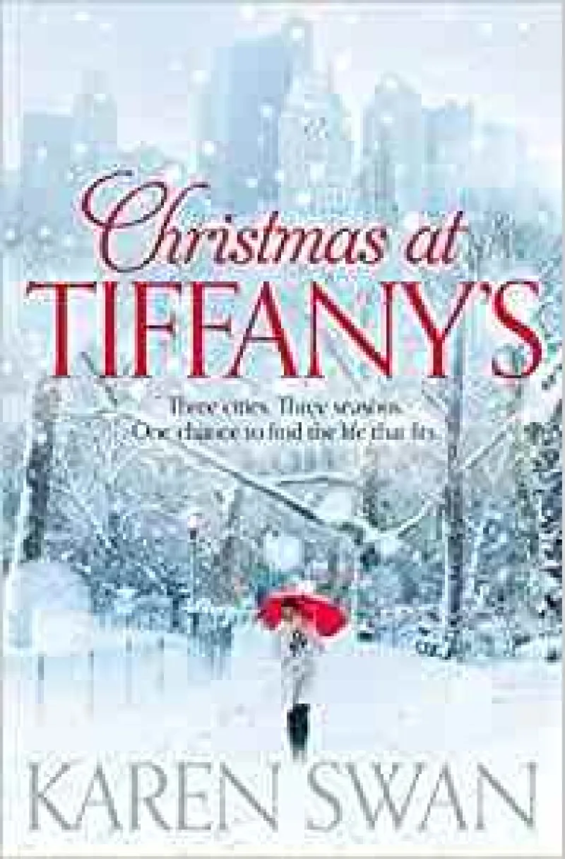Book cover for 'Christmas At Tiffany's'