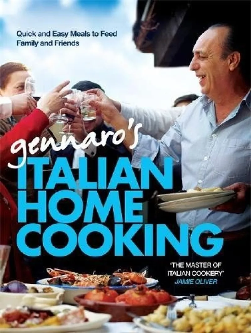 Book cover for 'Gennaro's Italian Home Cooking'