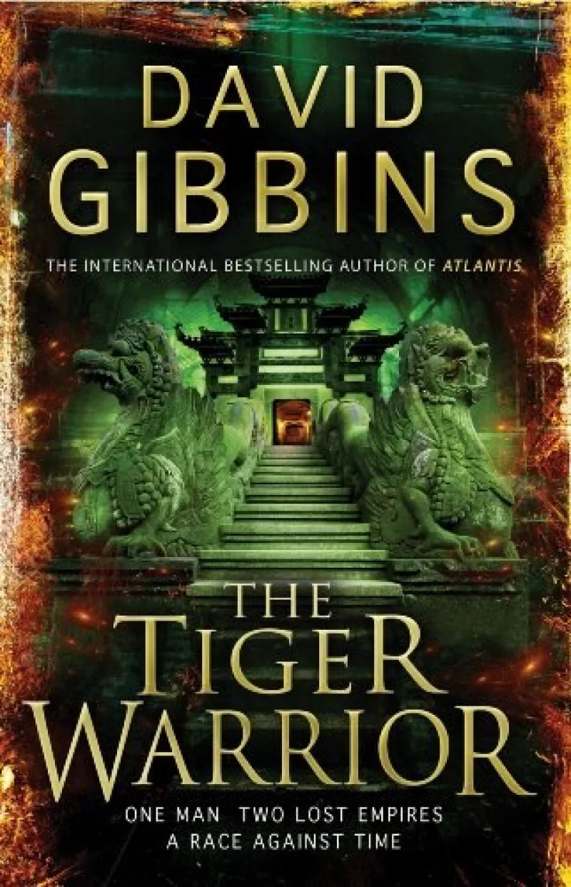 Book cover for 'The Tiger Warrior'
