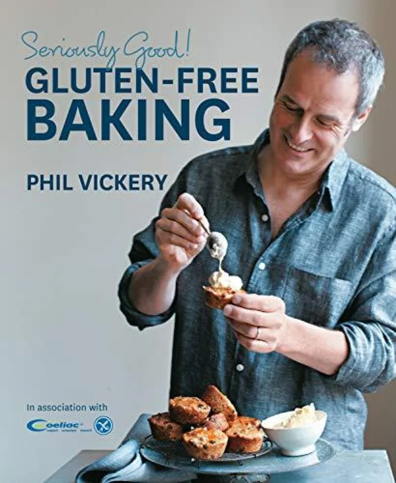 Book cover for 'Seriously Good! Gluten-Free Baking'