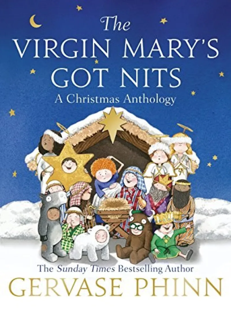 Book cover for 'The Virgin Mary's Got Nits'
