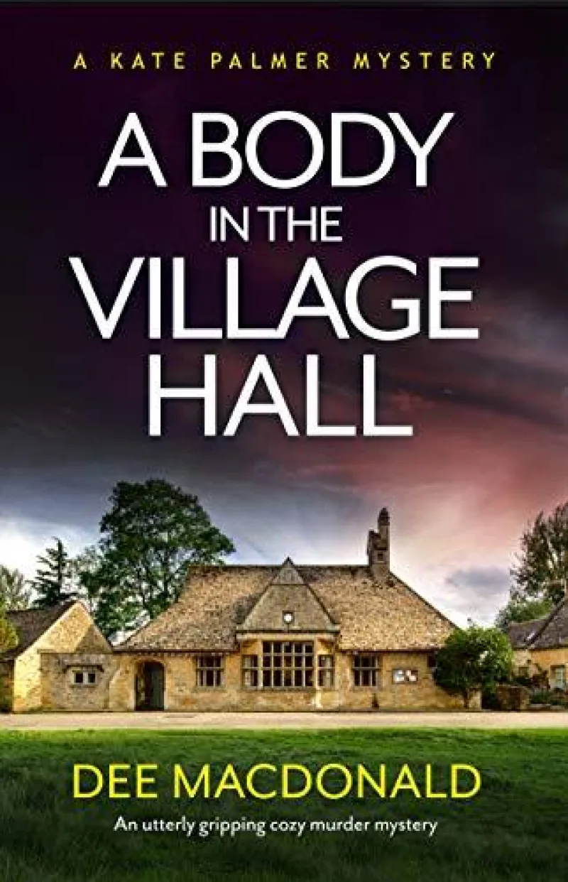 Book cover for 'A Body in the Village Hall'
