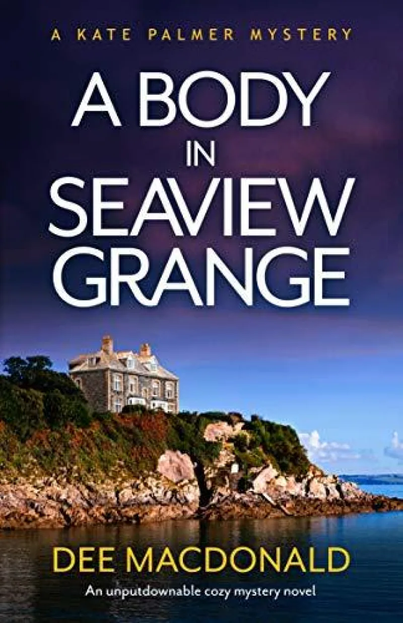 Book cover for 'A Body in Seaview Grange'