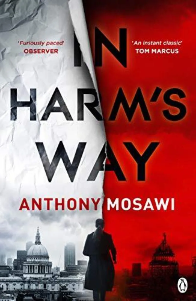 Book cover for 'In Harm's Way'