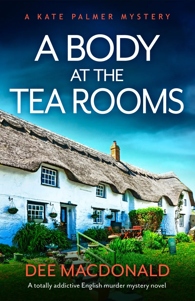 Book cover for 'A Body at the Tea Rooms'