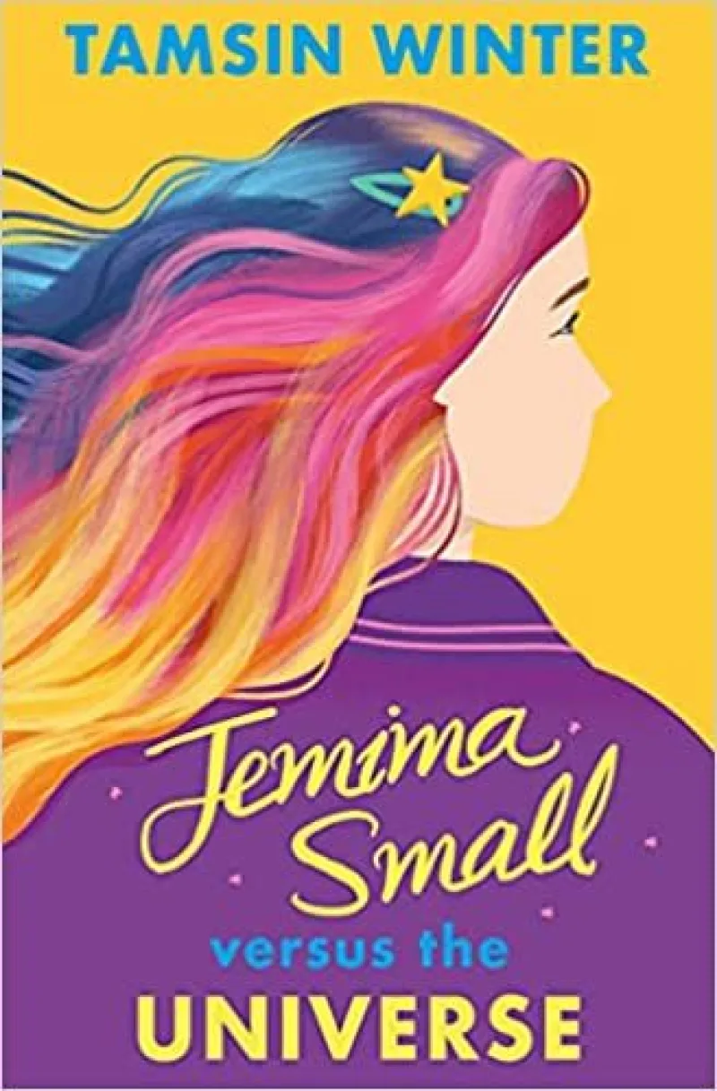 Book cover for 'Jemima Small Versus the Universe'