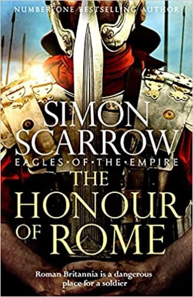 Book cover for 'The Honour of Rome'