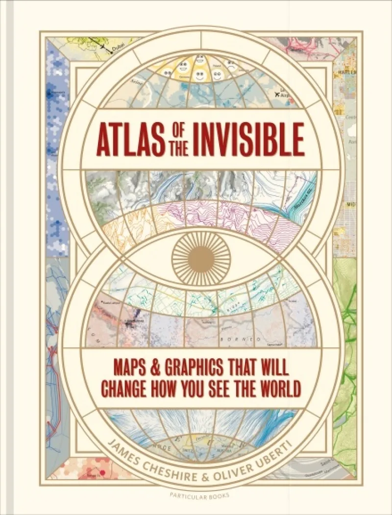 Book cover for 'Atlas of the Invisible'
