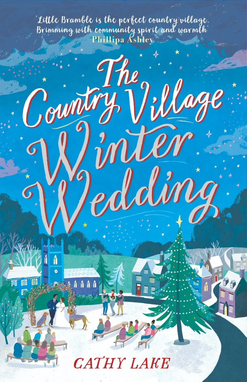Book cover for 'The Country Village Winter Wedding'