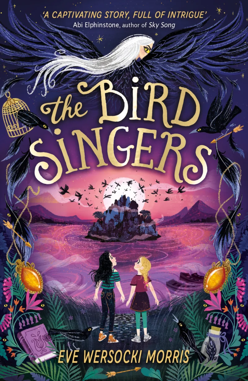 Book cover for 'The Bird Singers'