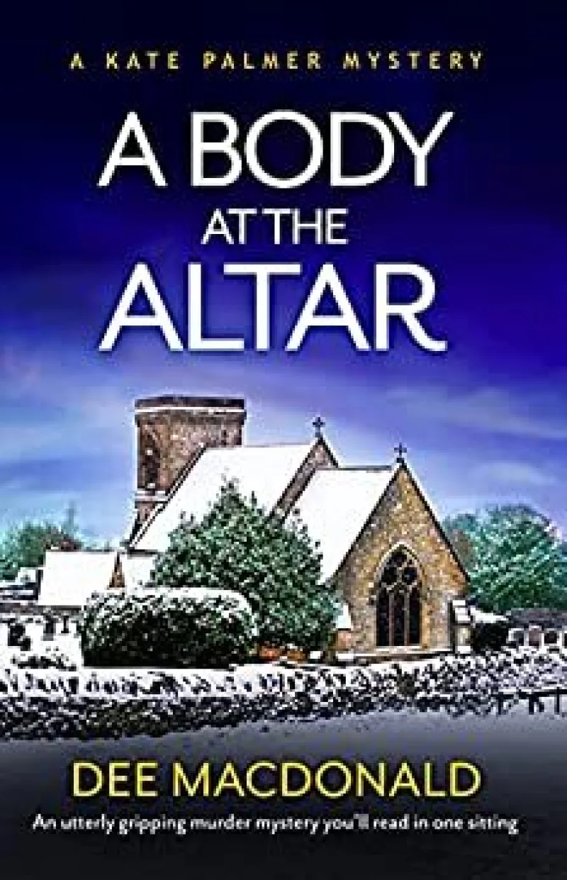 Book cover for 'A Body at the Altar'