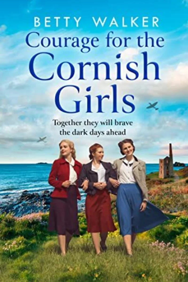 Book cover for 'Courage for the Cornish Girls'