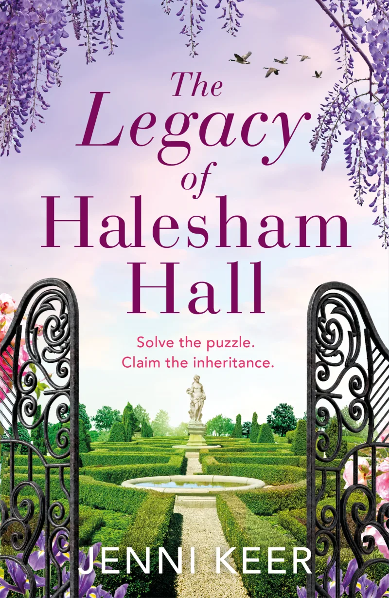 Book cover for 'The Legacy of Halesham Hall'