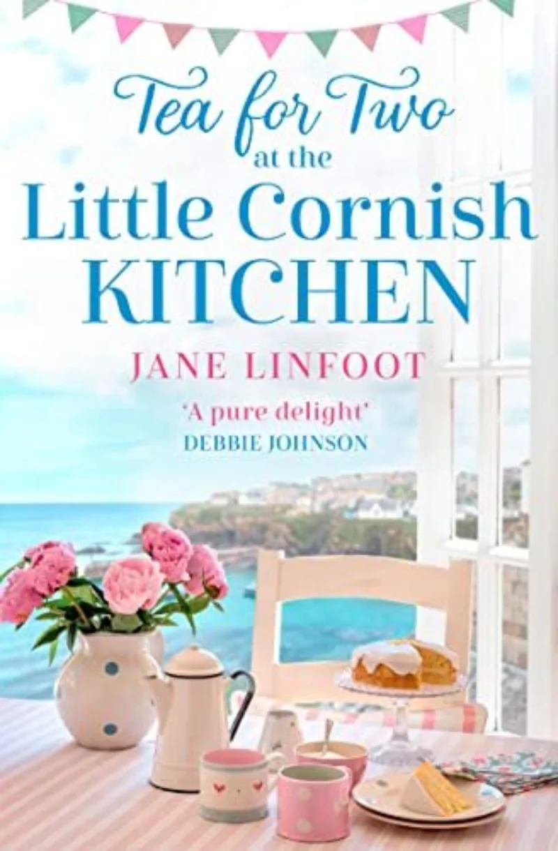 Book cover for 'Tea for Two at the Little Cornish Kitchen'