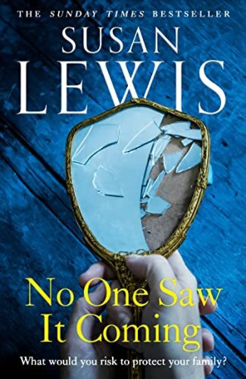 Book cover for 'No One Saw It Coming'