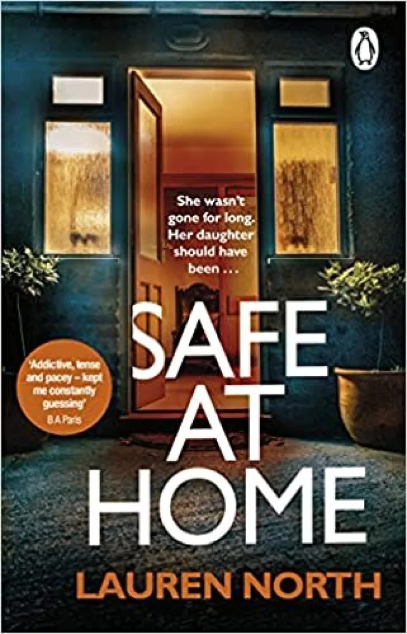 Book cover for 'Safe at Home'