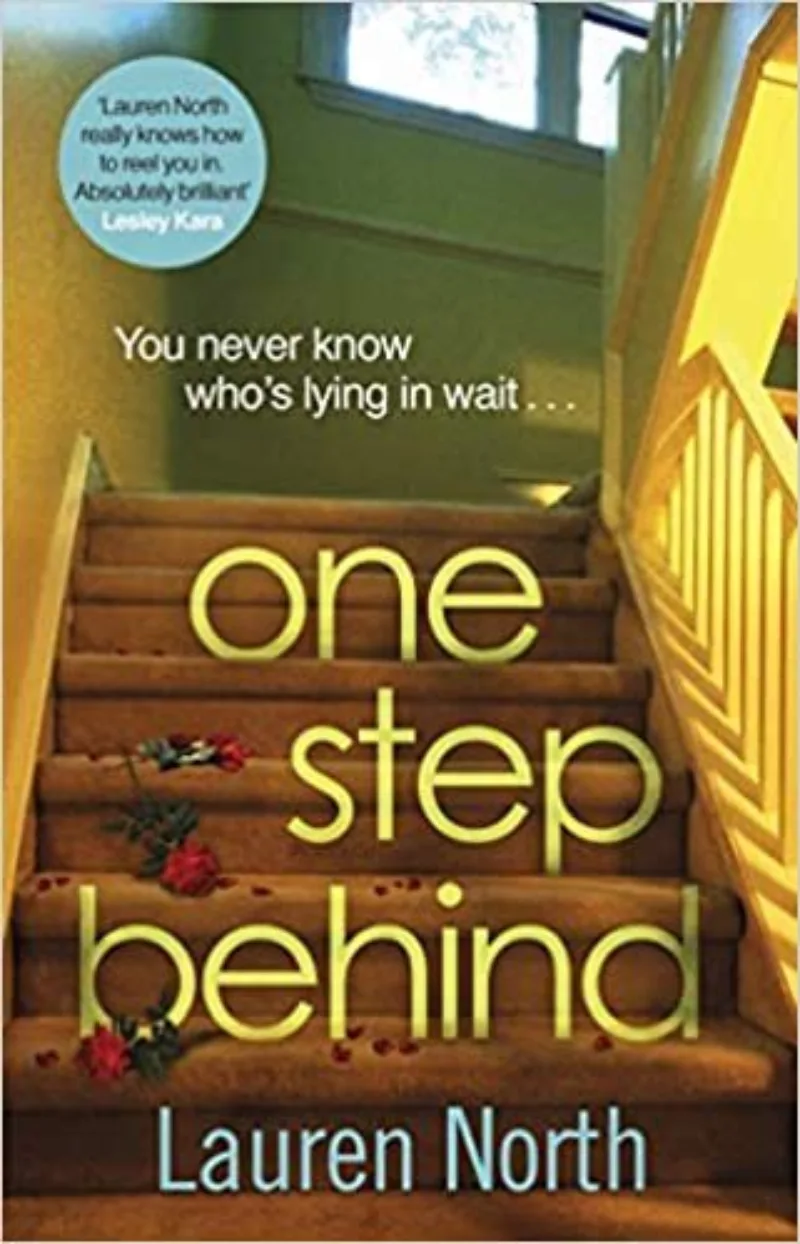 Book cover for 'One Step Behind'