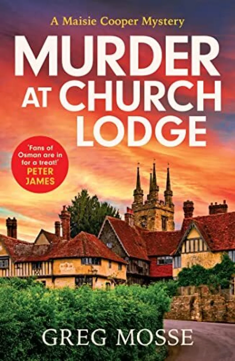 Book cover for 'Murder at Church Lodge'