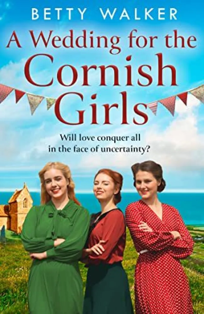 Book cover for 'A Wedding for the Cornish Girls'