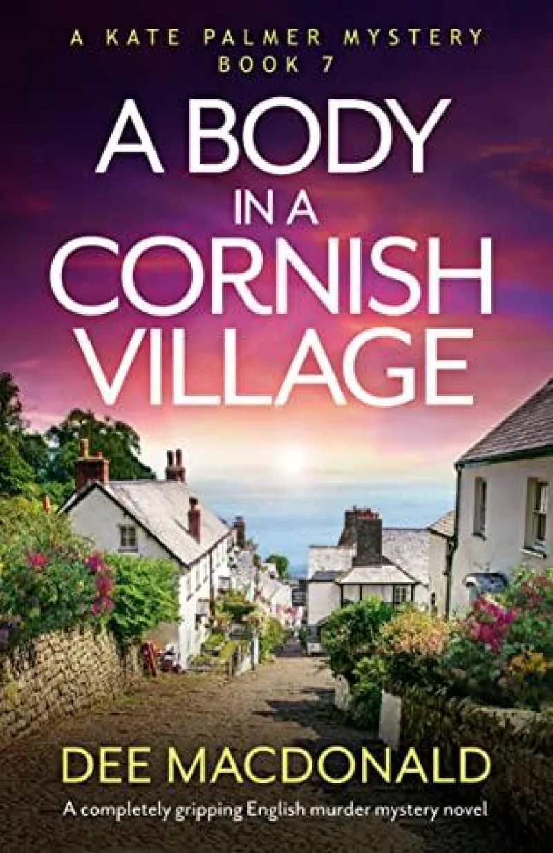 Book cover for 'A Body in a Cornish Village'