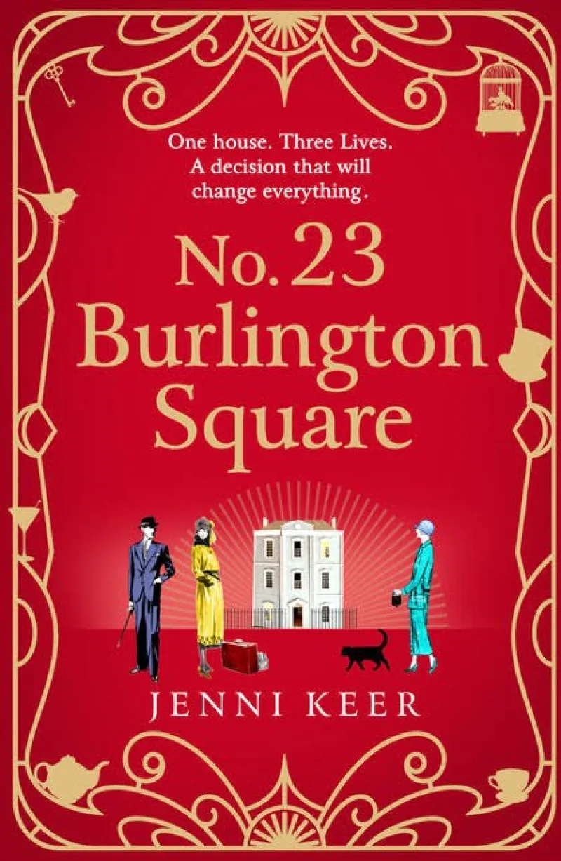 Book cover for 'No. 23 Burlington Square'