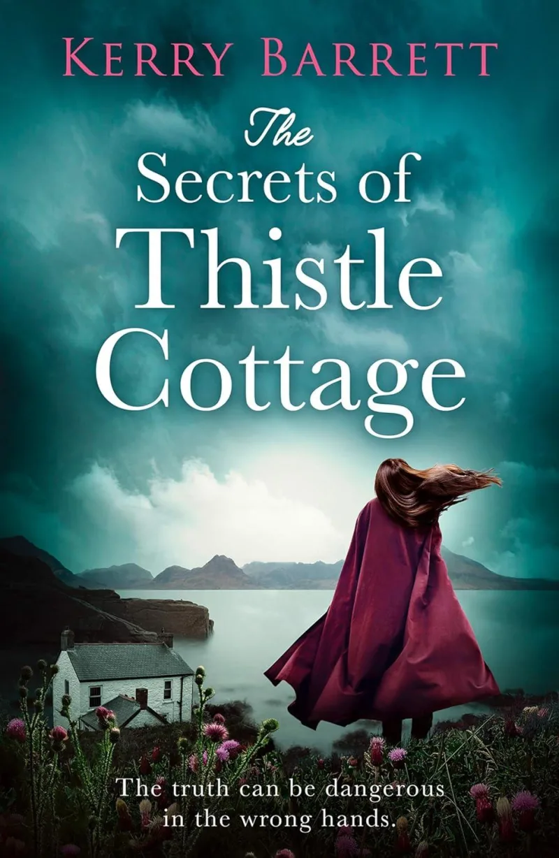 Book cover for 'The Secrets of Thistle Cottage'