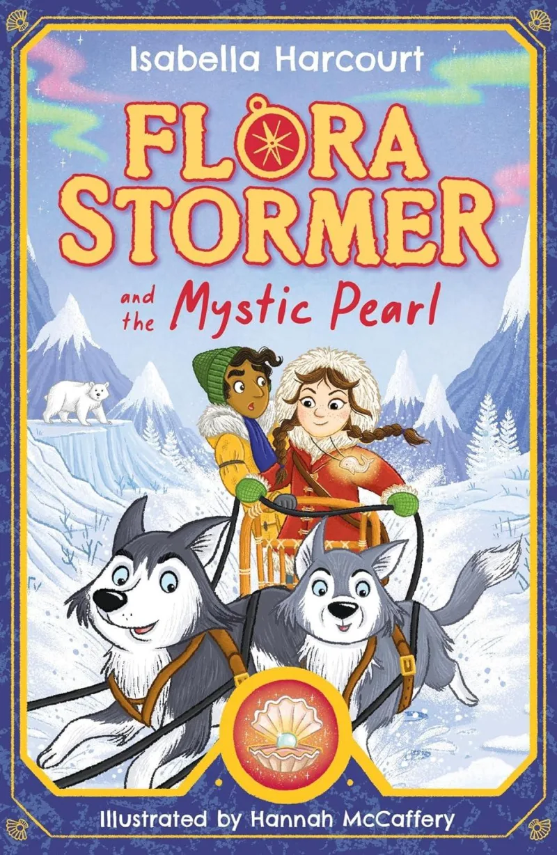 Book cover for 'Flora Stormer and the Mystic Pearl'