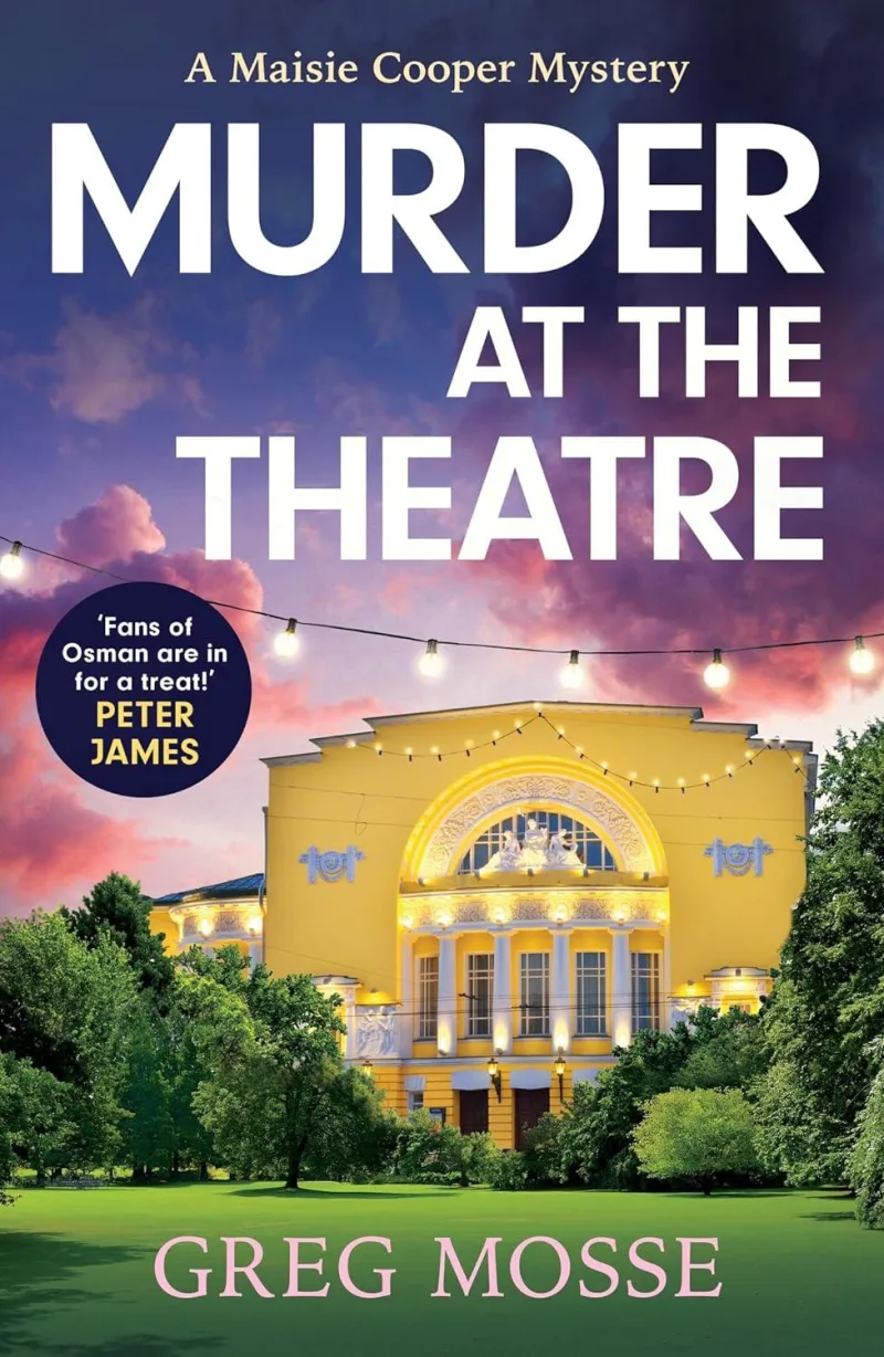 Book cover for 'Murder at the Theatre'