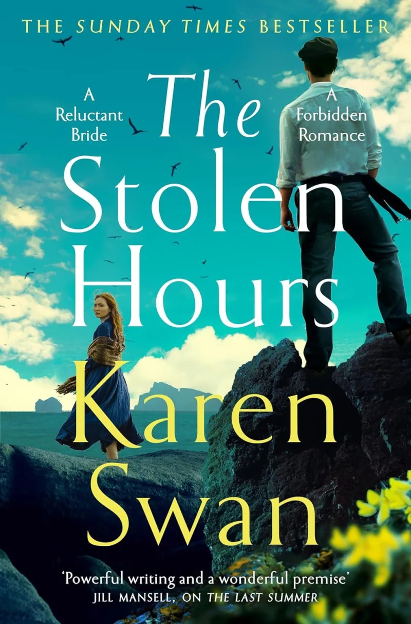 Book cover for 'The Stolen Hours'