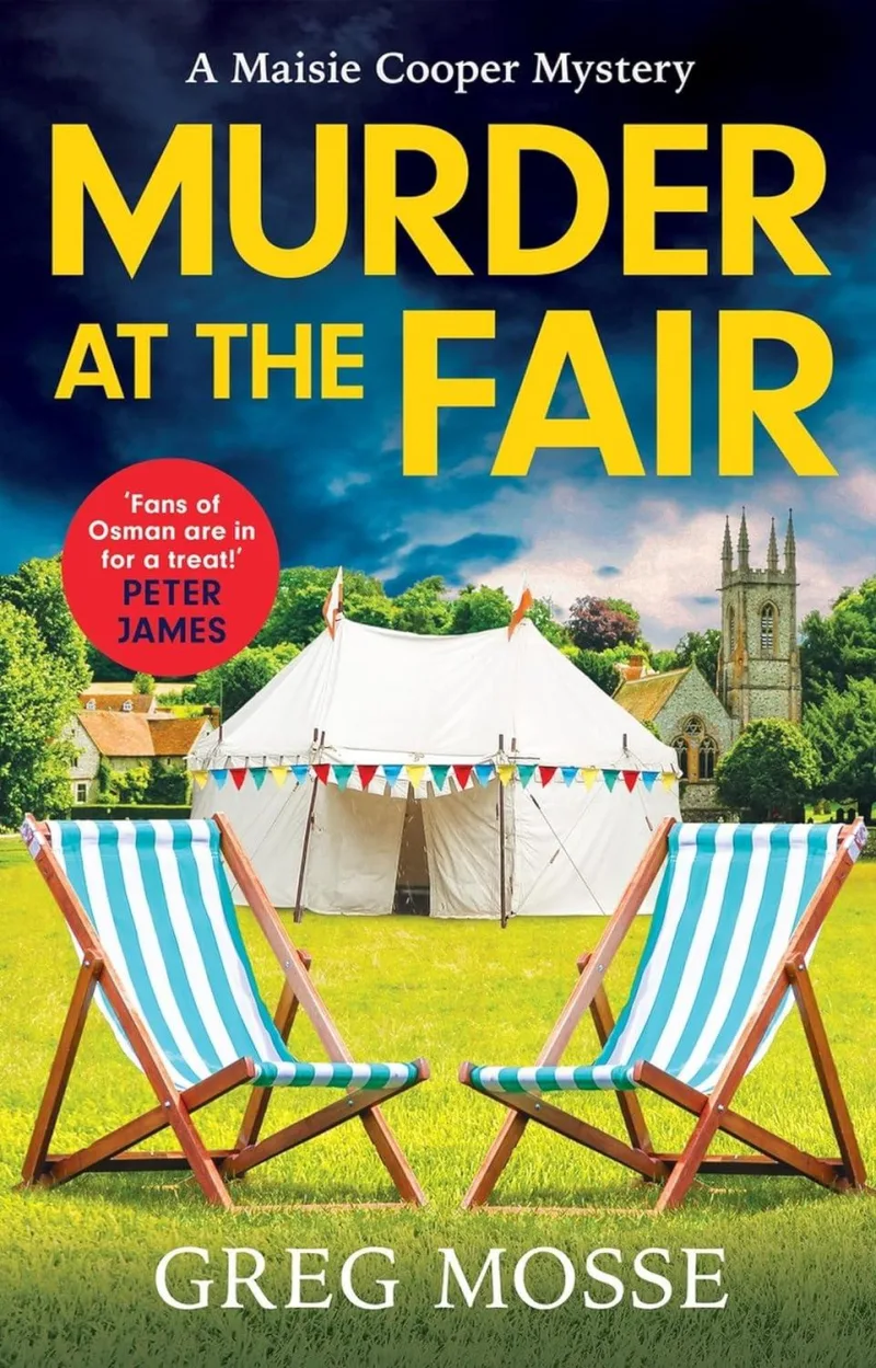 Book cover for 'Murder at the Fair'