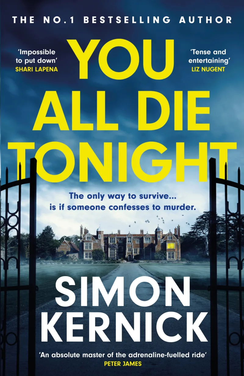 Book cover for 'You All Die Tonight'