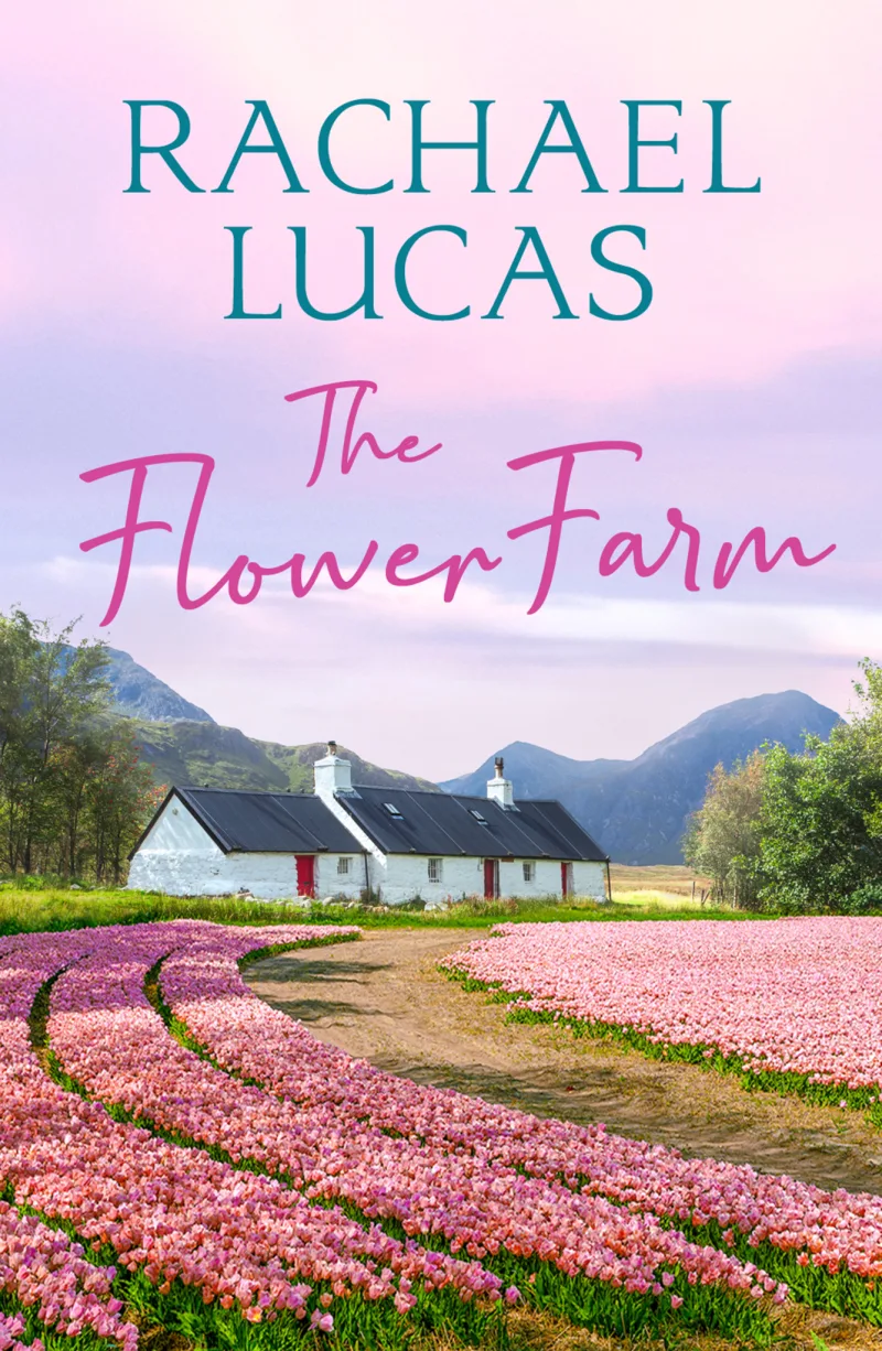 Book cover for 'The Flower Farm'