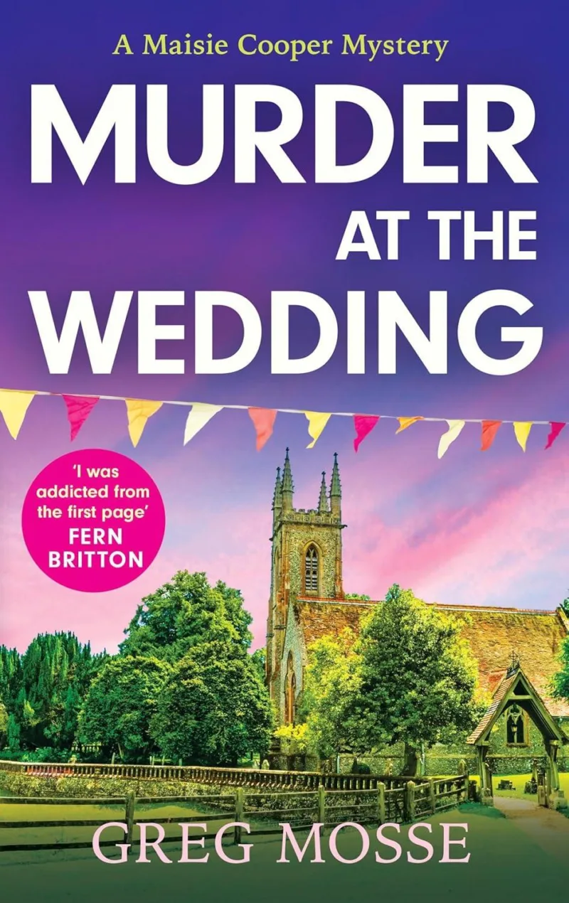 Book cover for 'Murder at the Wedding'