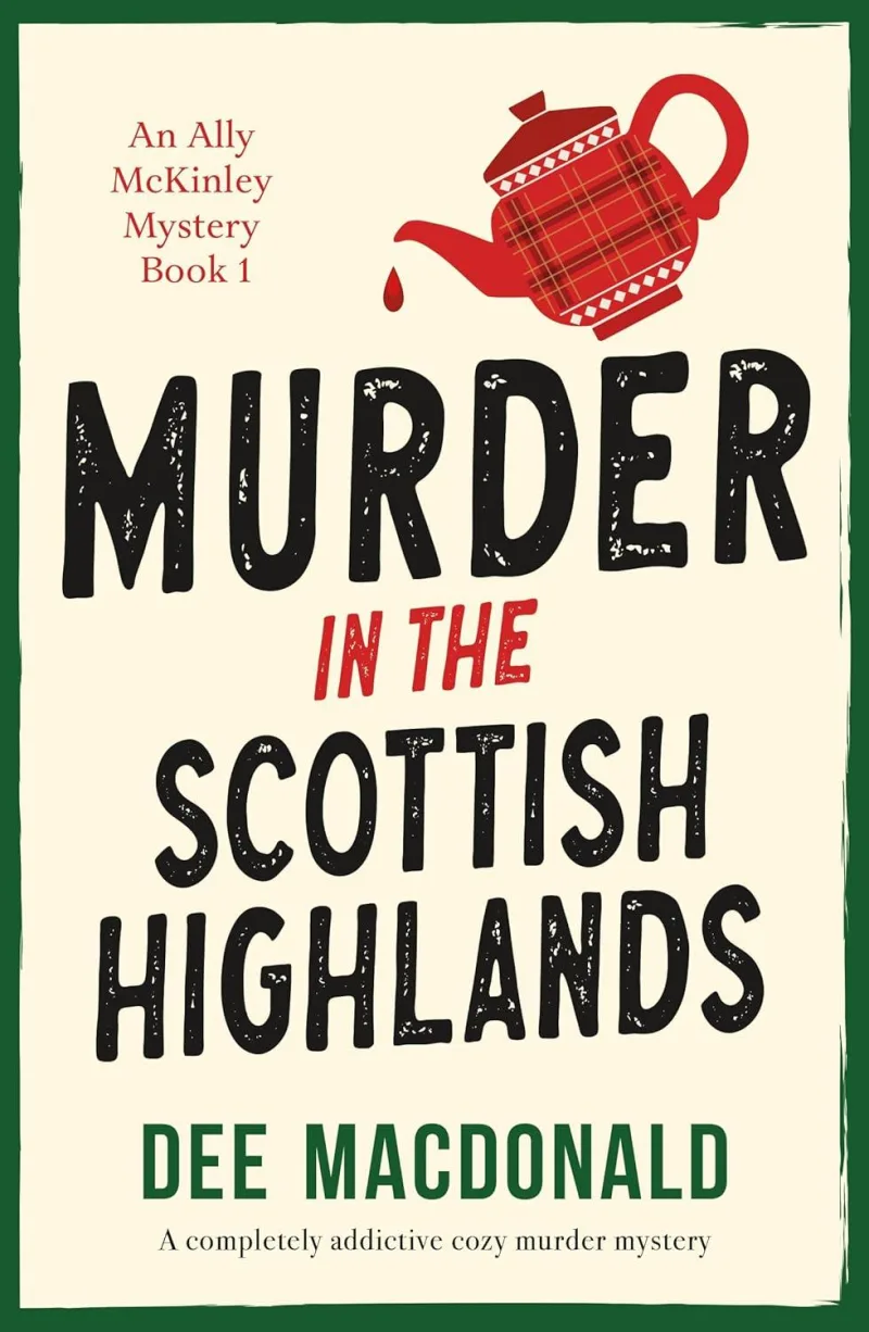 Book cover for 'Murder in the Scottish Highlands'