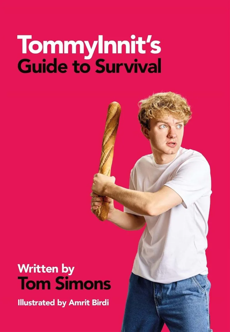 Book cover for 'TommyInnit's Guide to Survival'