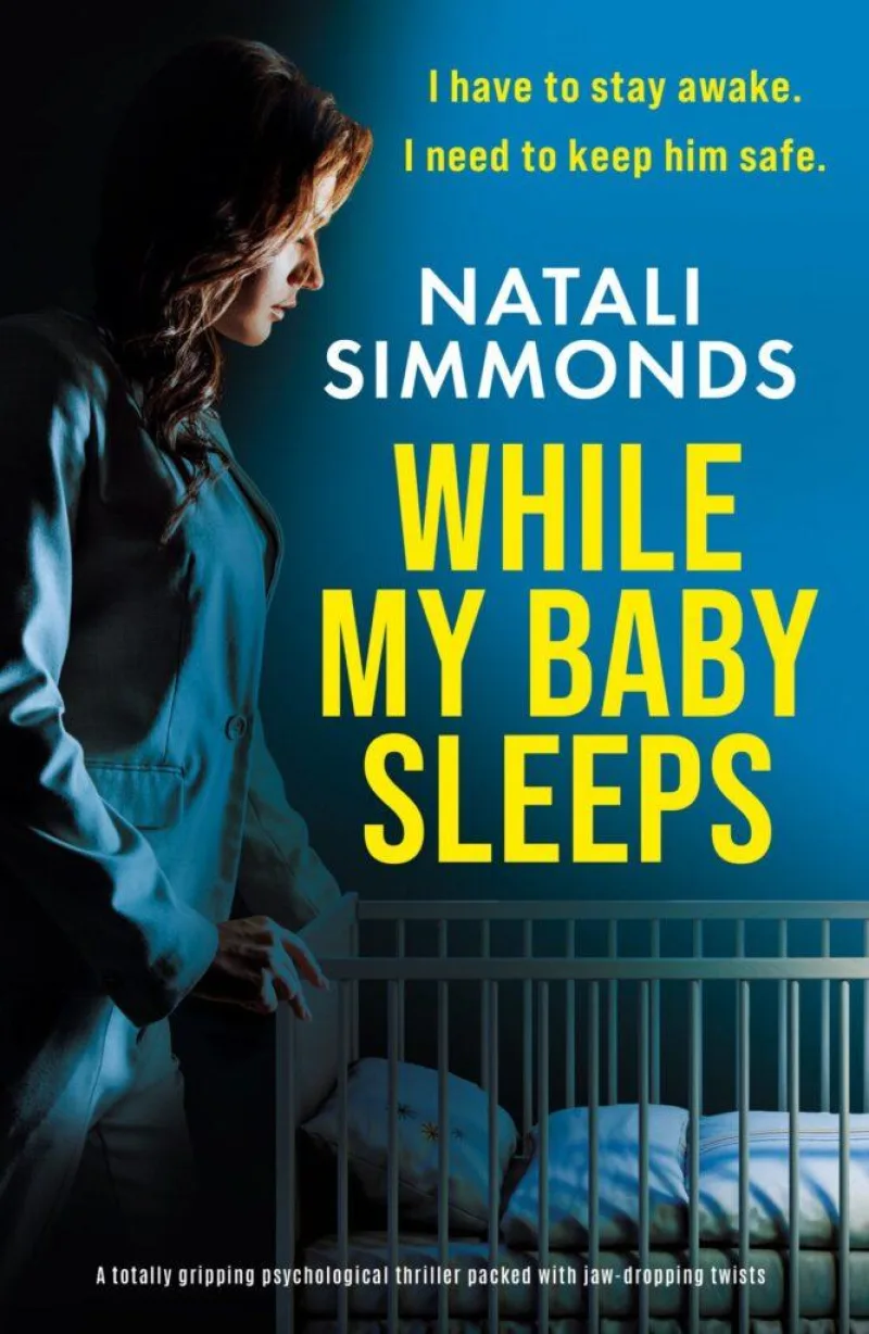 Book cover for 'While My Baby Sleeps'