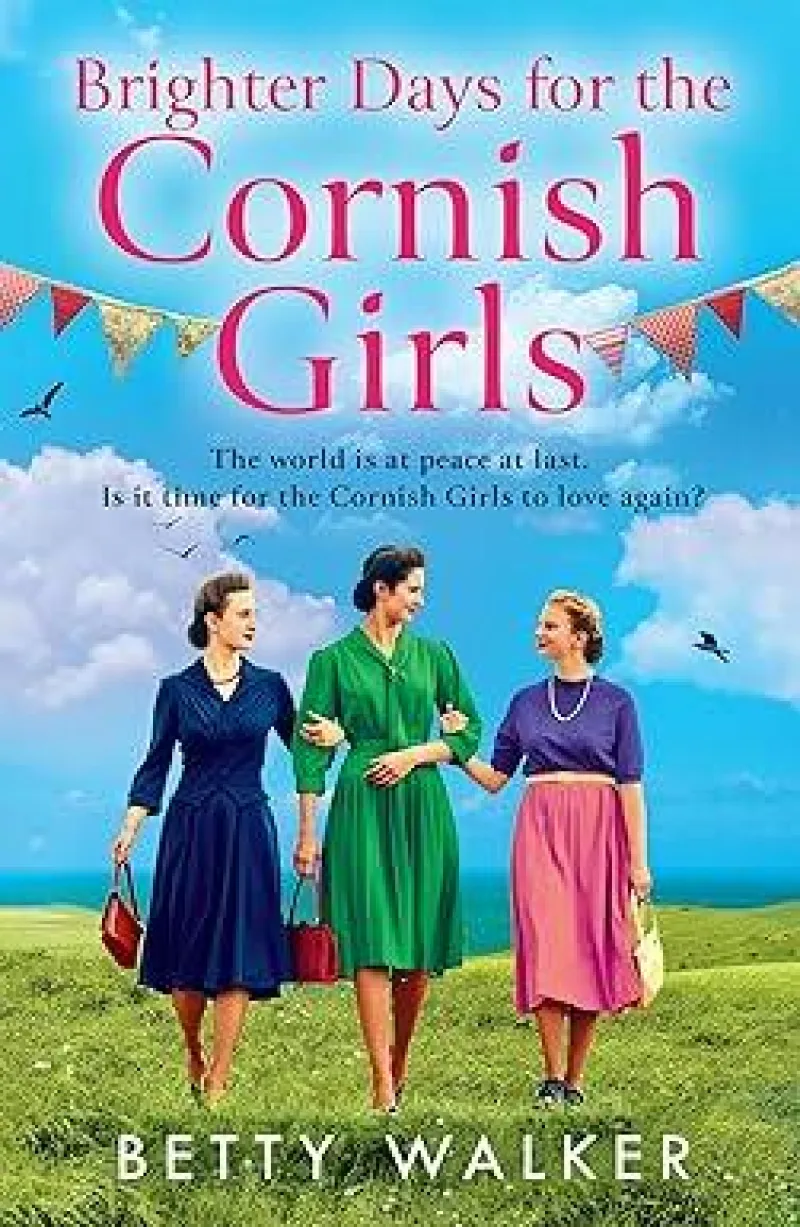 Book cover for 'Brighter Days for the Cornish Girls'