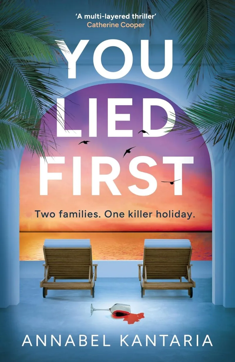 Book cover for 'You Lied First'