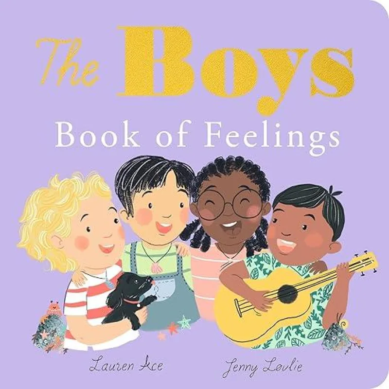 Book cover for 'The Boys Book Of Feelings'