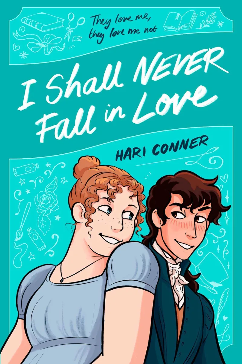 Book cover for 'I Shall Never Fall In Love'