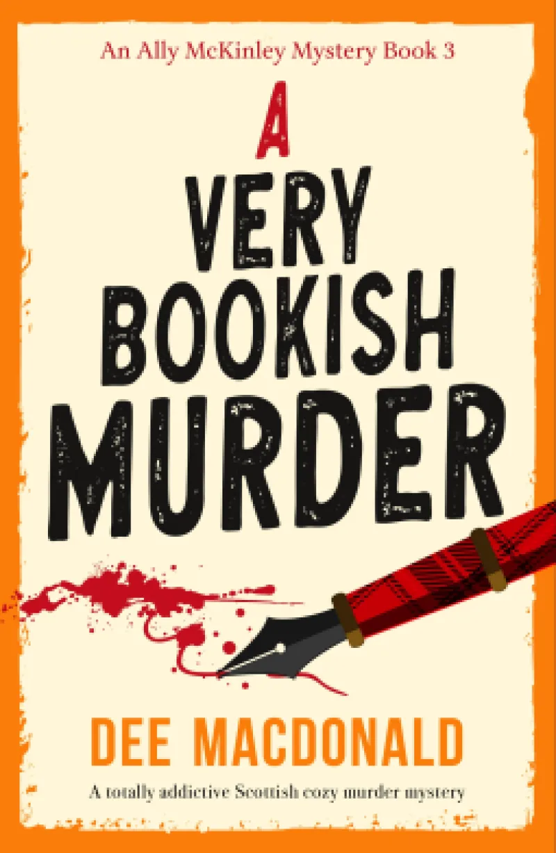 Book cover for 'A Very Bookish Murder'