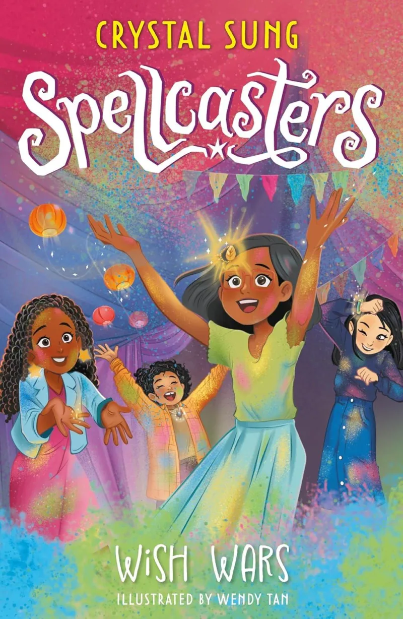 Book cover for 'Spellcasters: Wish Wars'