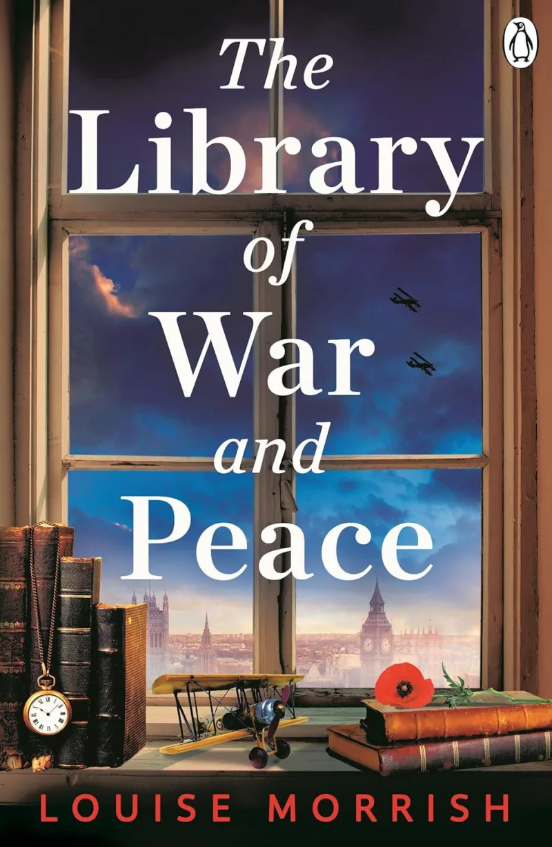 Book cover for 'The Library of War and Peace'