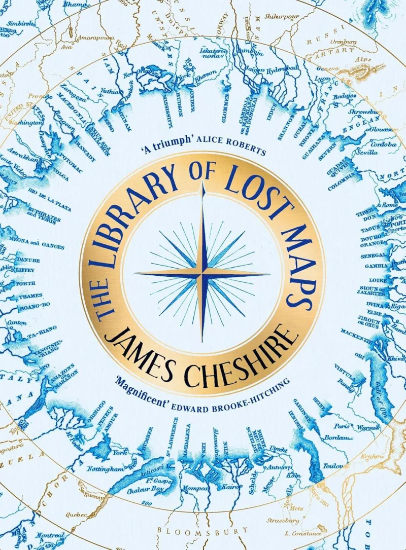 Book cover for 'The Library of Lost Maps'