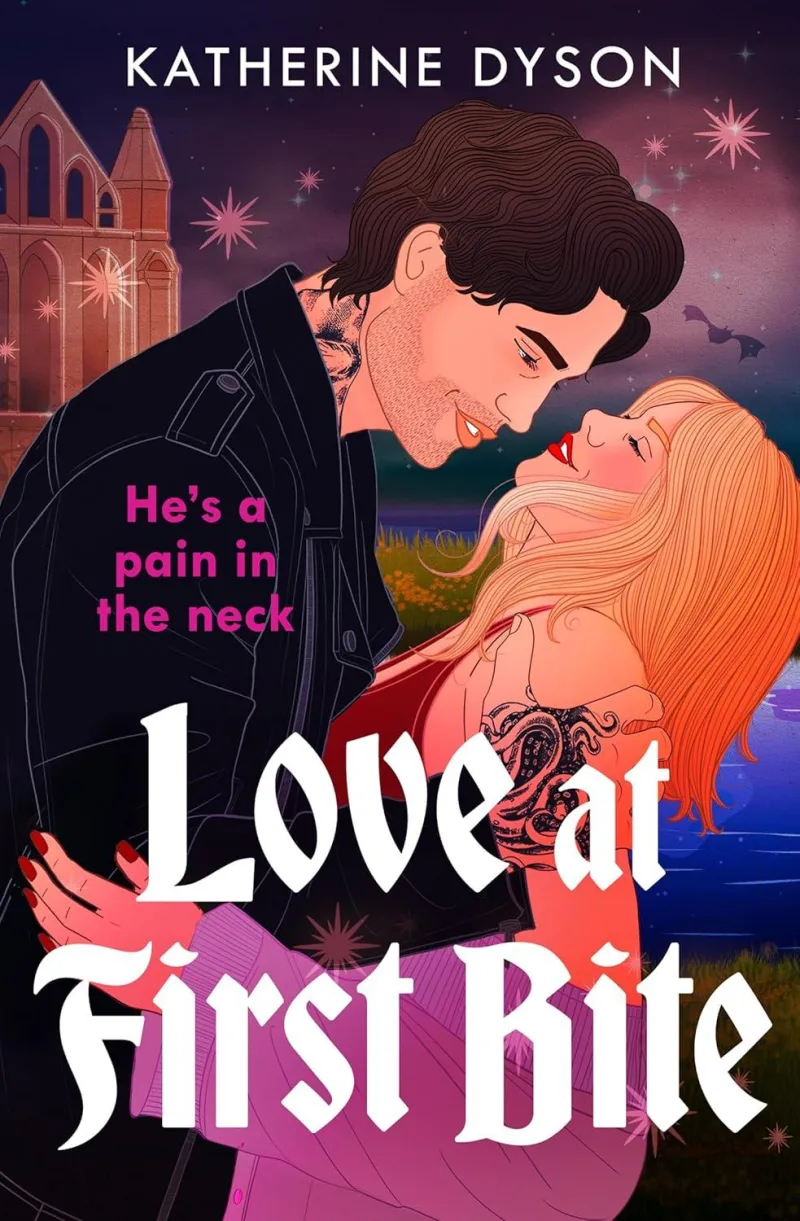 Book cover for 'Love At First Bite'